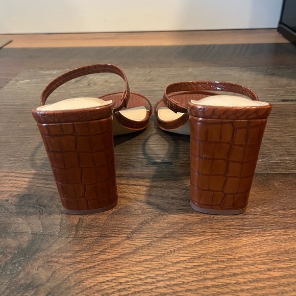 The Drop Women's Avery Square Toe Two Strap High
Heeled Sandal; Size 8.5 - Picture 7 of 7